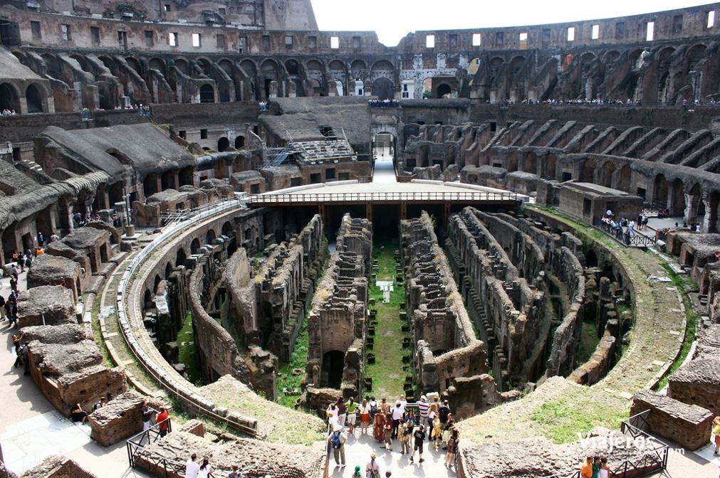 Interior del Coliseo romano