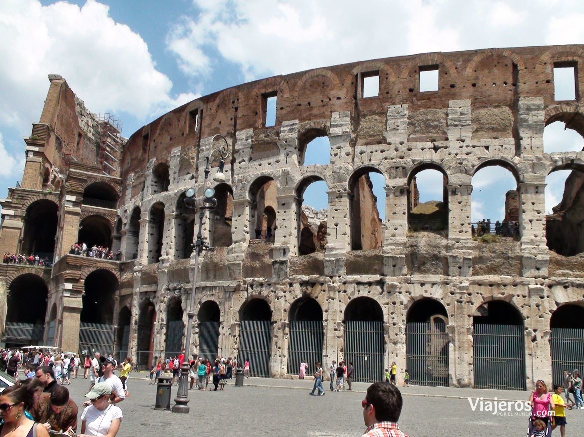 Exterior del Coliseo romano