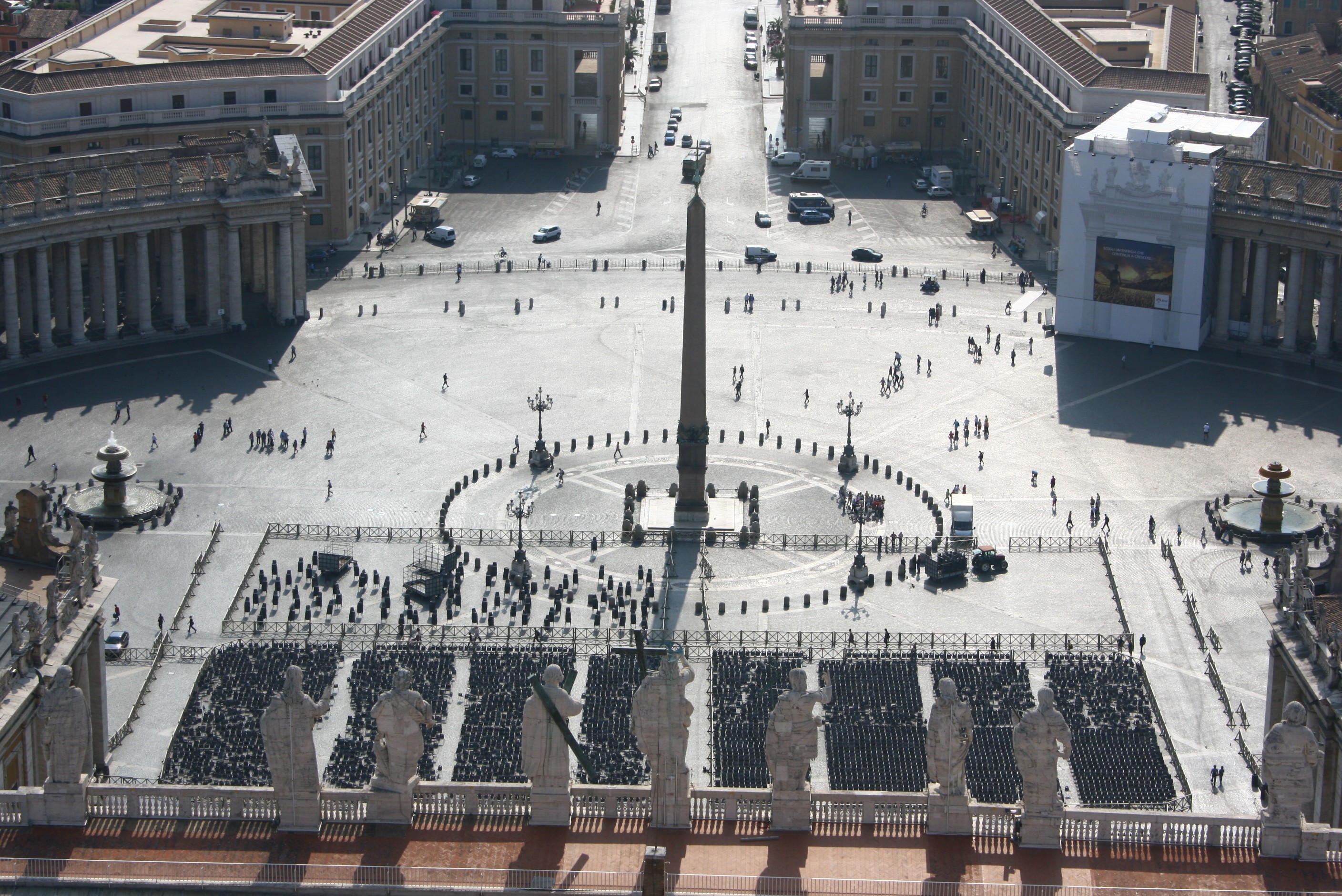 Vista desde la Basílica de San Pedro