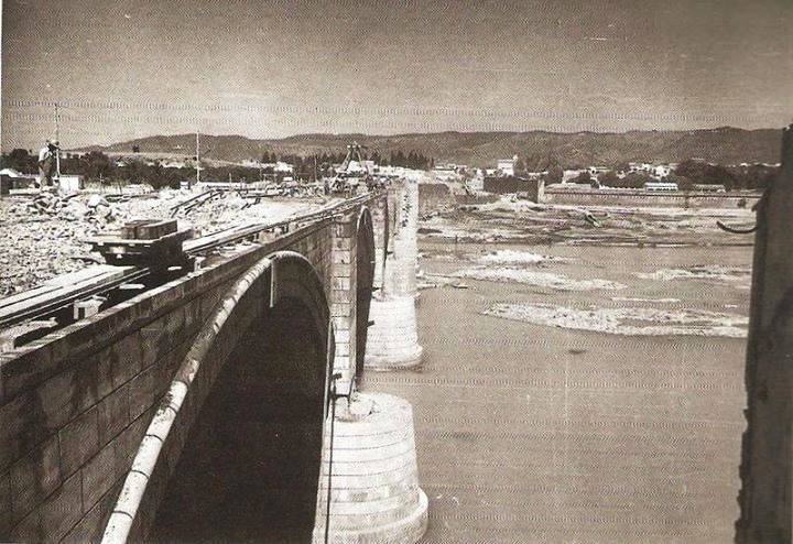 Construcción del Puente de San Rafael