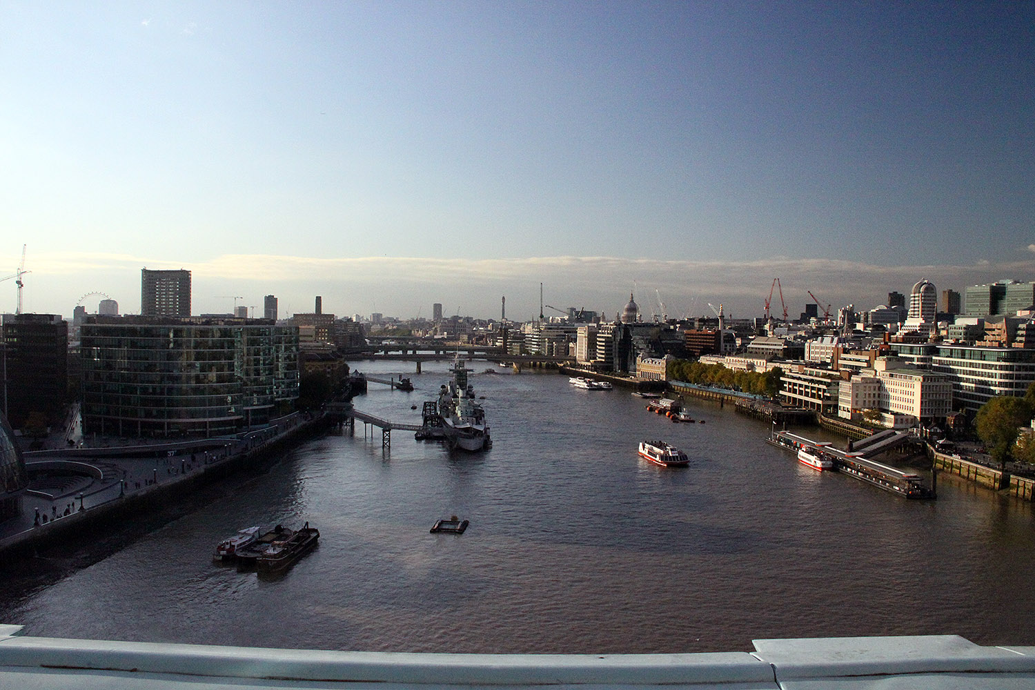 Vista desde el Tower Bridge