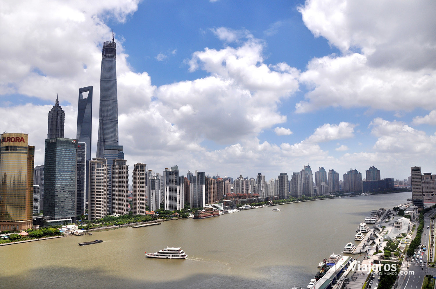 Panorámica de Shangai