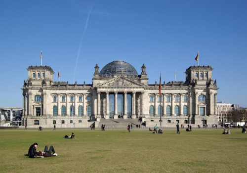 Parlamento alemán de Berlín