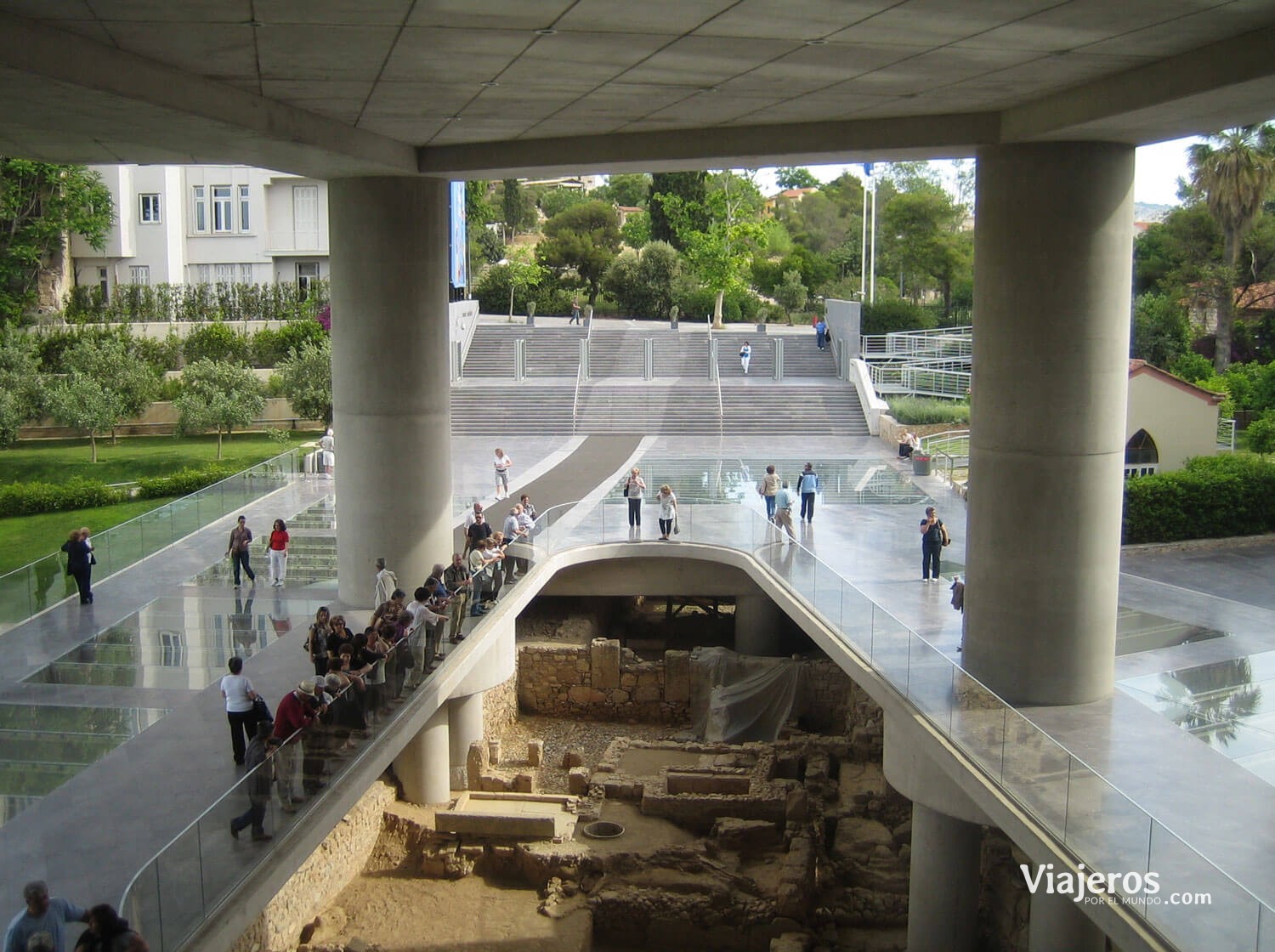 Museo Acrópolis por dentro Viajeros por el mundo