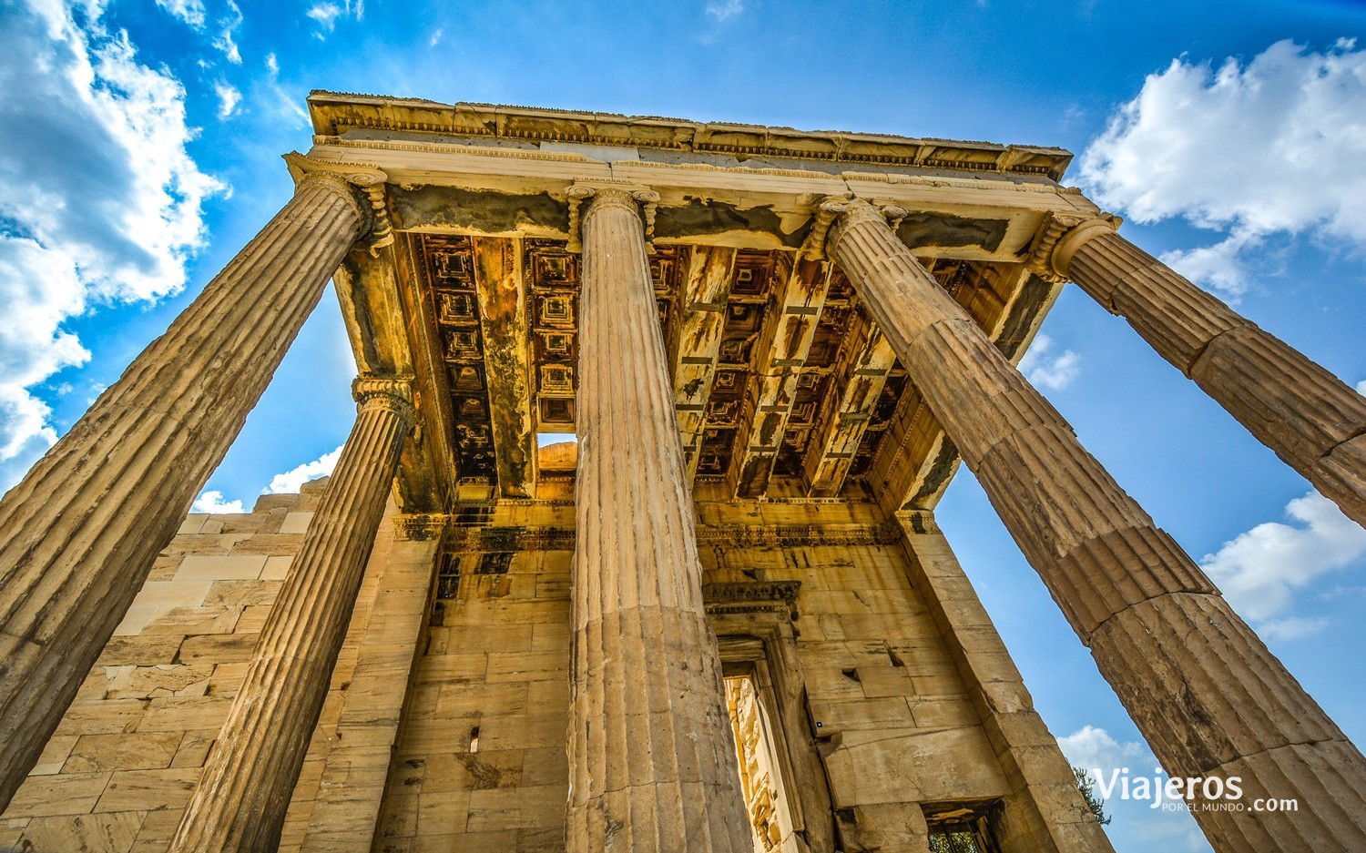 columnas templo atenas viajeros por el mundo