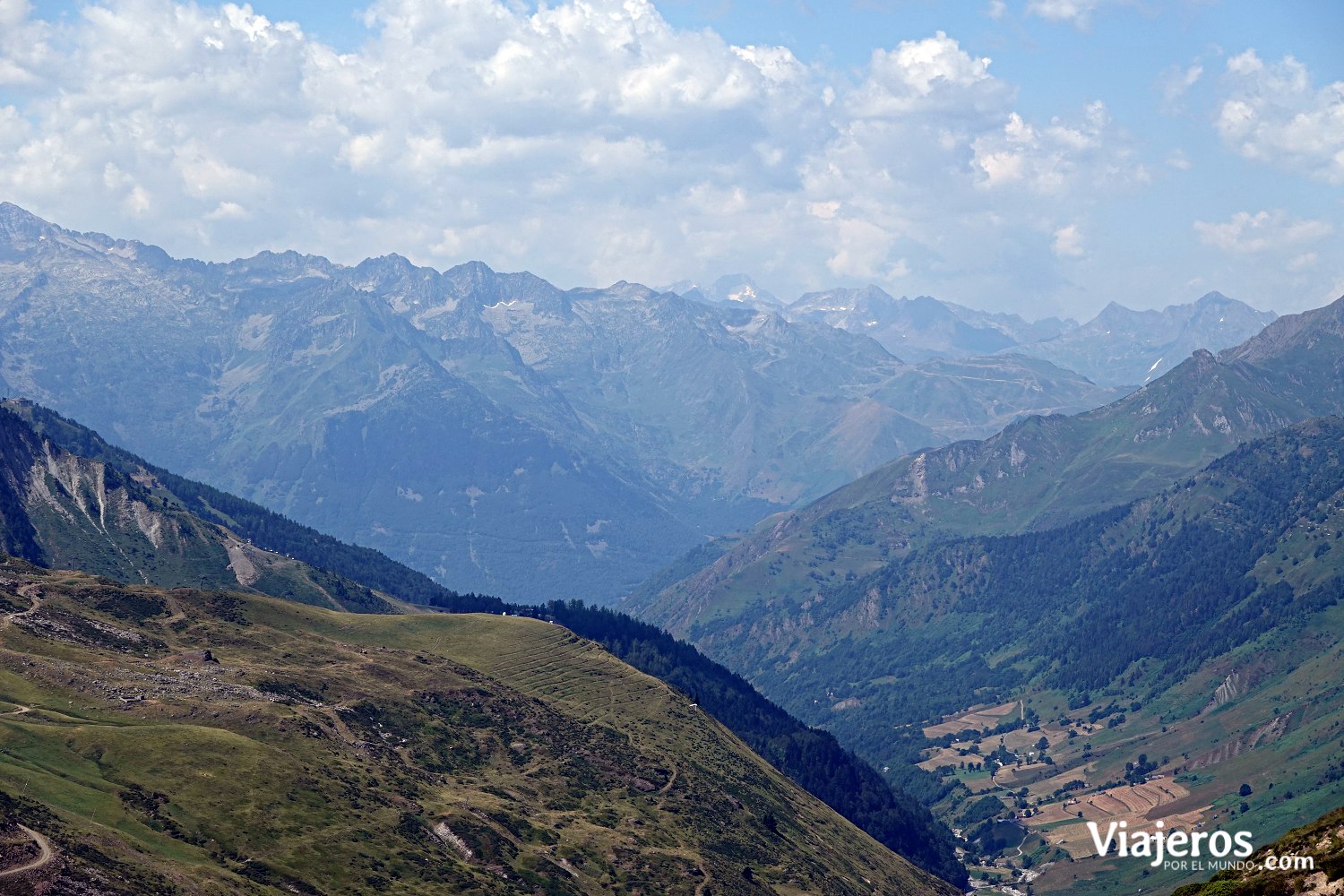 Vistas desde el Puerto de Tourmalet