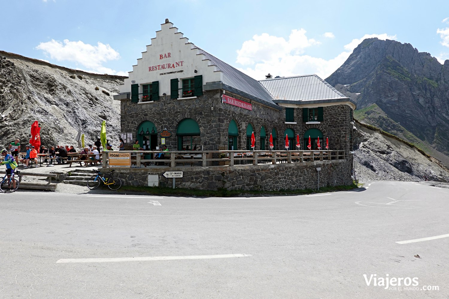 Restaurante en el Puerto de Tourmalet