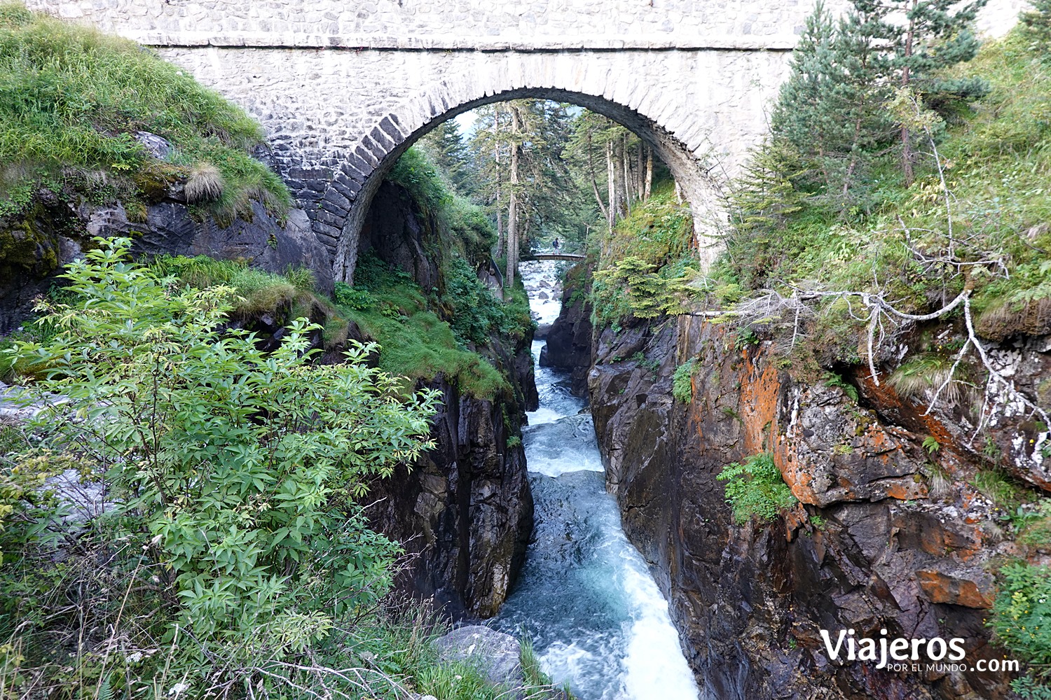 que-ver-en altos-pirineos-franceses-pont-d'espagne