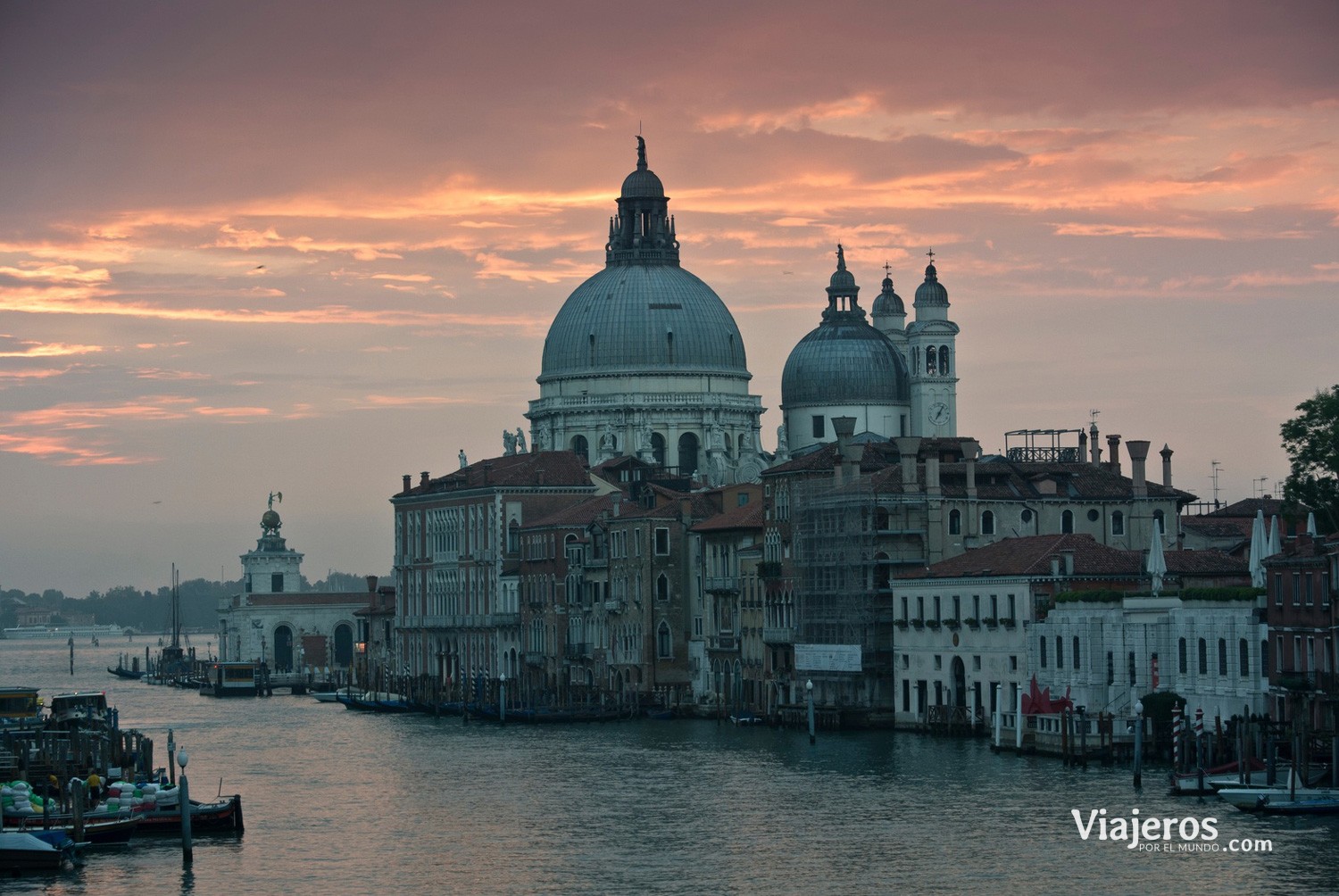 Atardecer en el Canal de Venecia