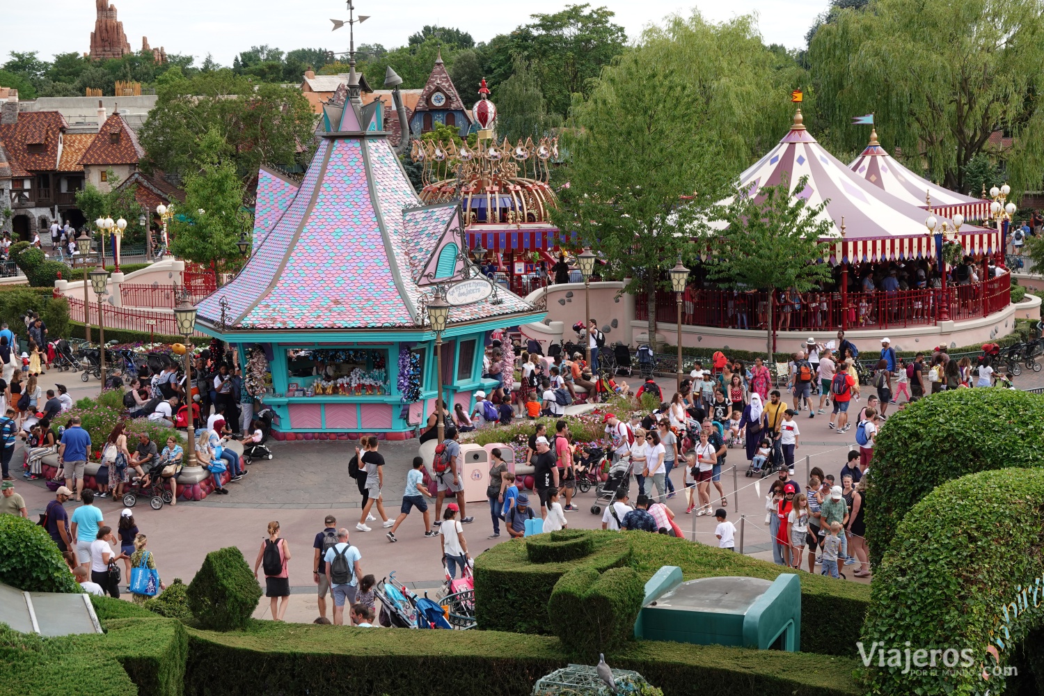 Panorámica de Fantasyland