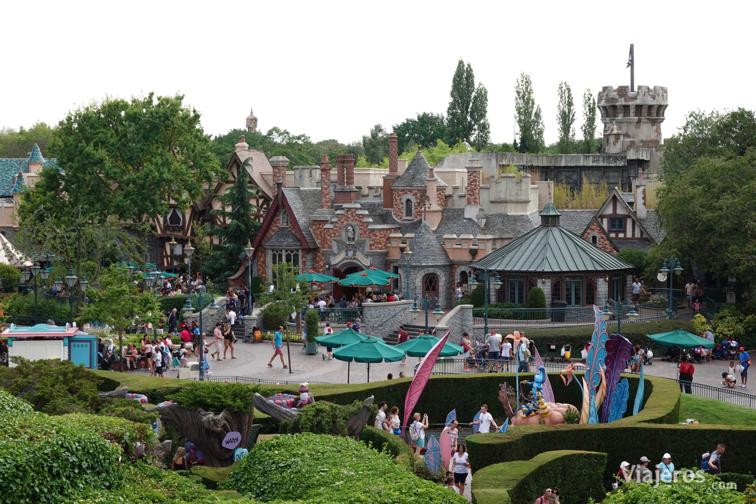 Panorámica de Fantasyland