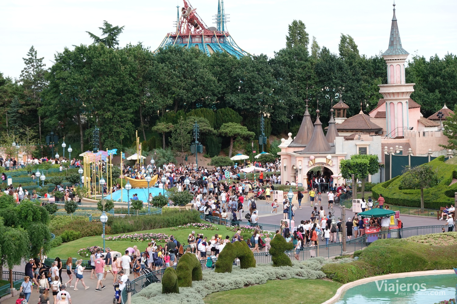 Panorámica de Fantasyland