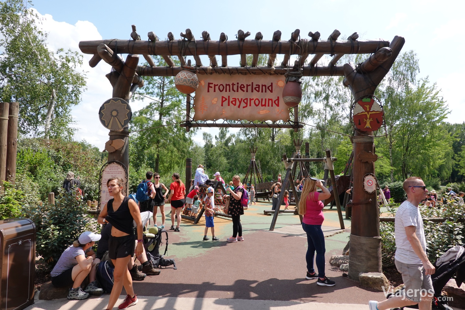 Zona para los más pequeños en Frontierland