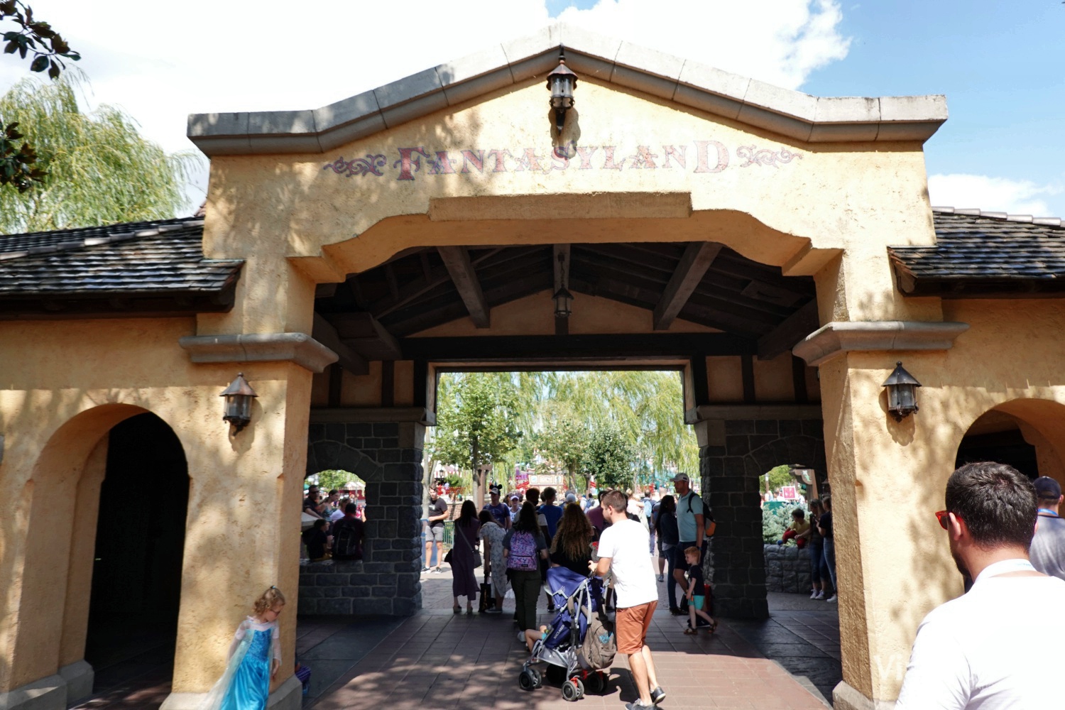 Entrada a Fantasyland