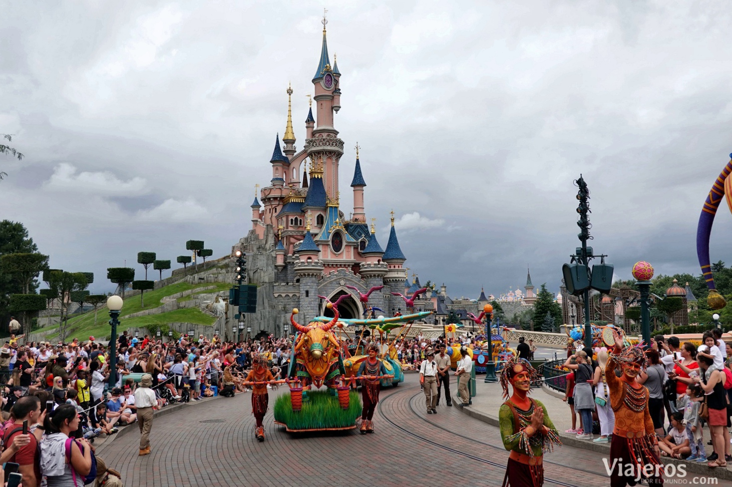 Cabalgata en Disneyland París