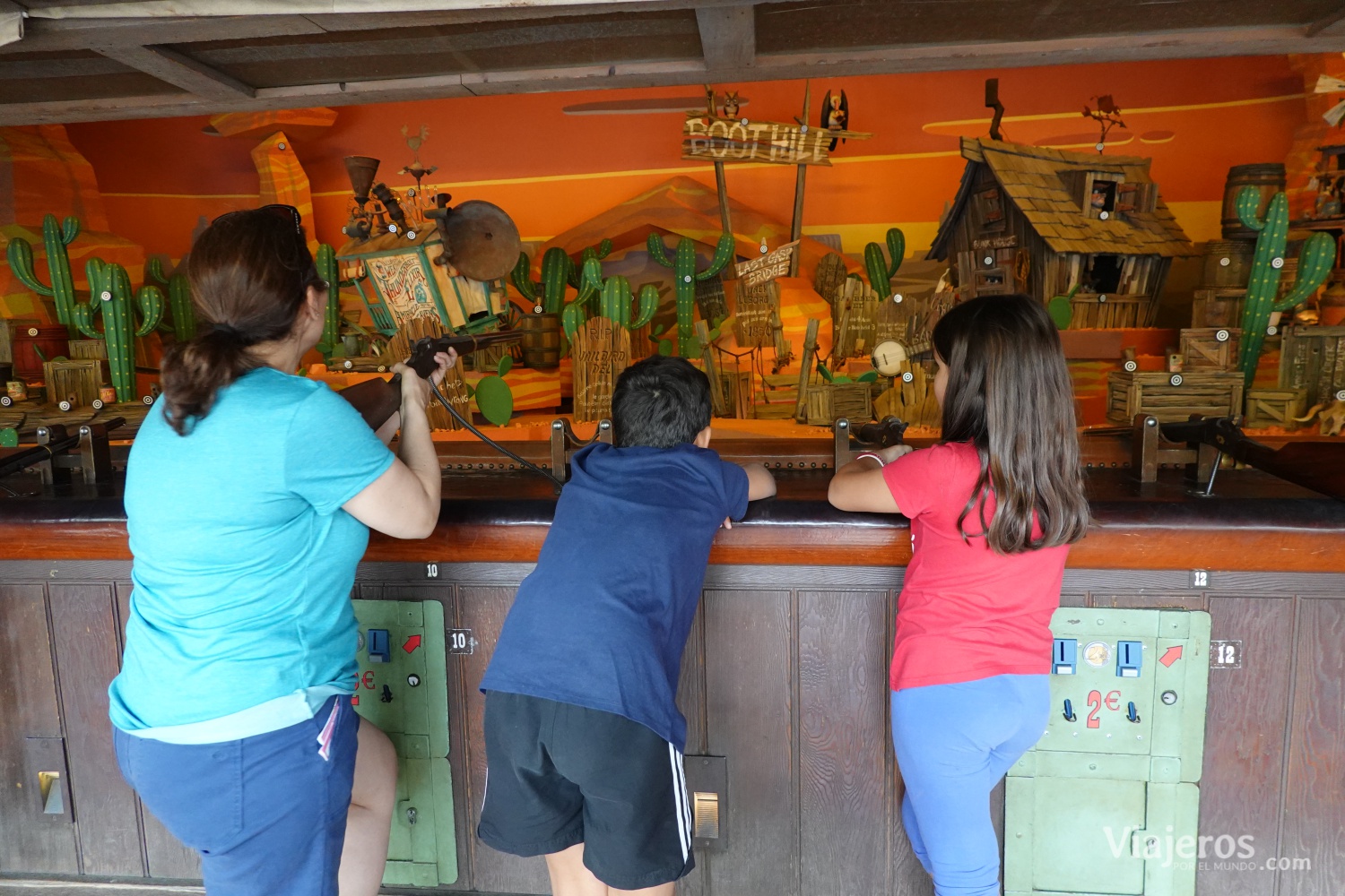 Galería de tiro en Frontierland