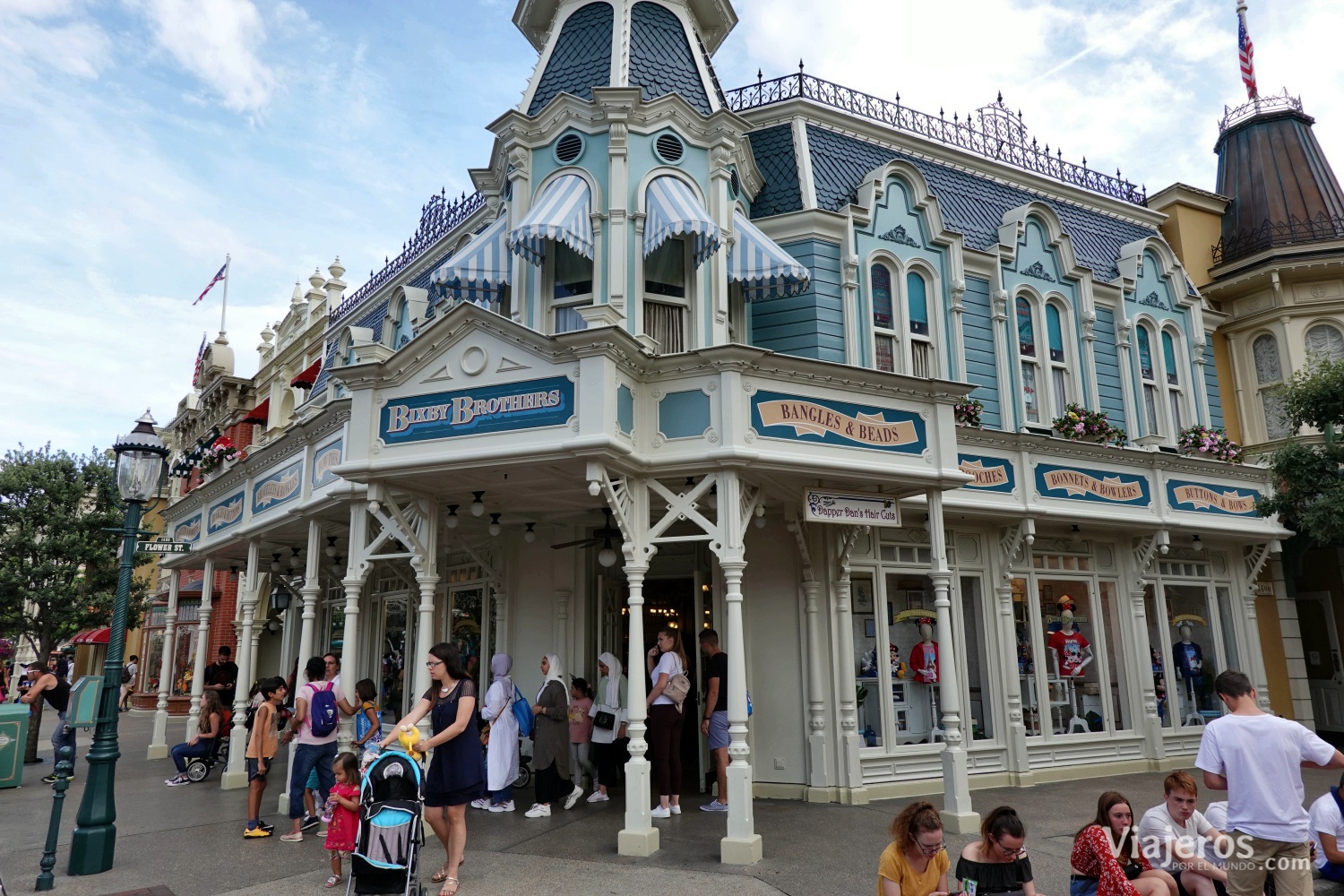 Calle principal (Main Street) en Disneyland París