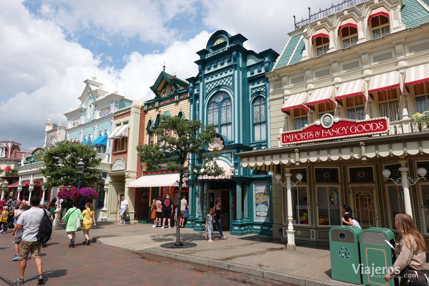 Calle principal (Main Street) en Disneyland París