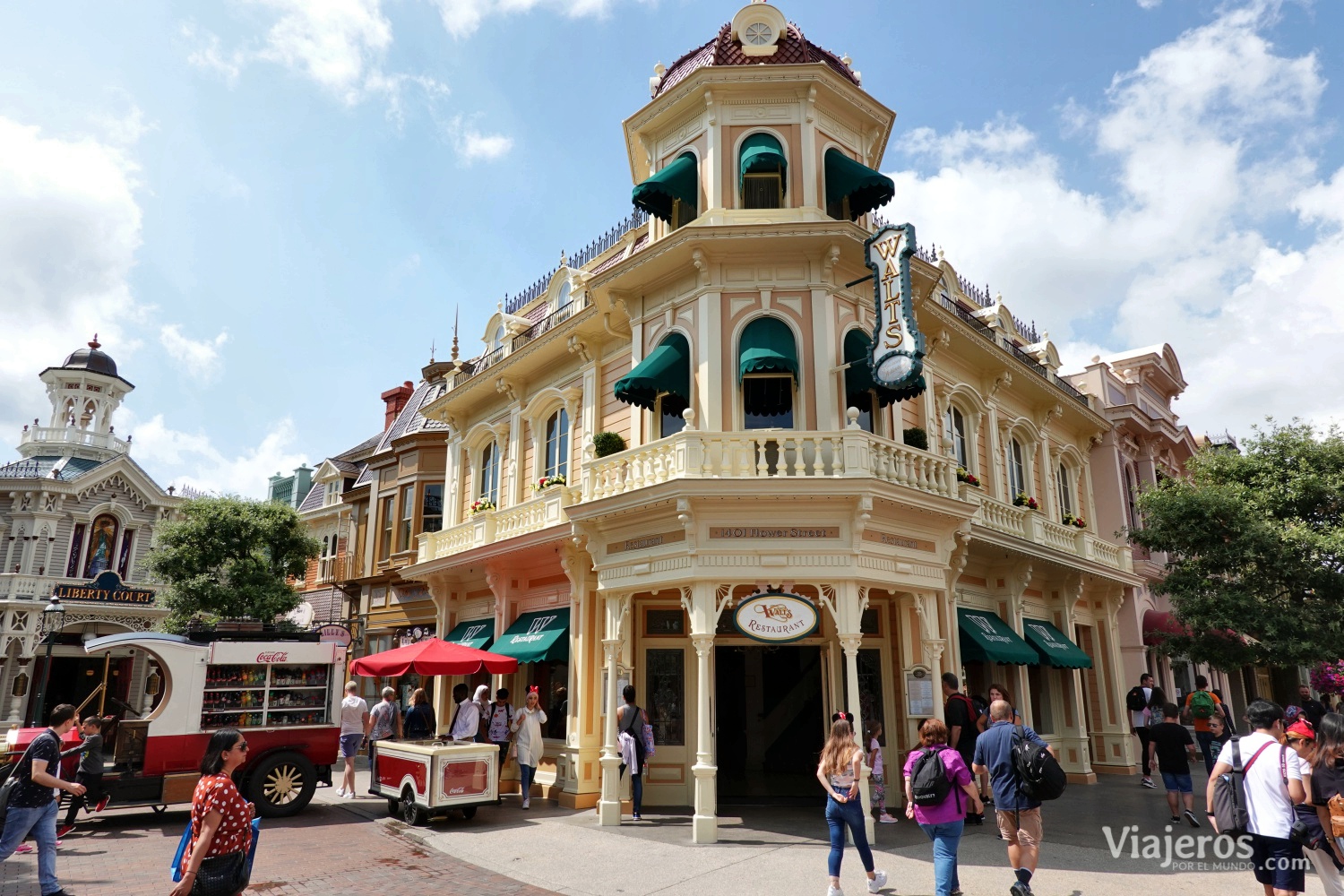 Calle principal (Main Street) en Disneyland París