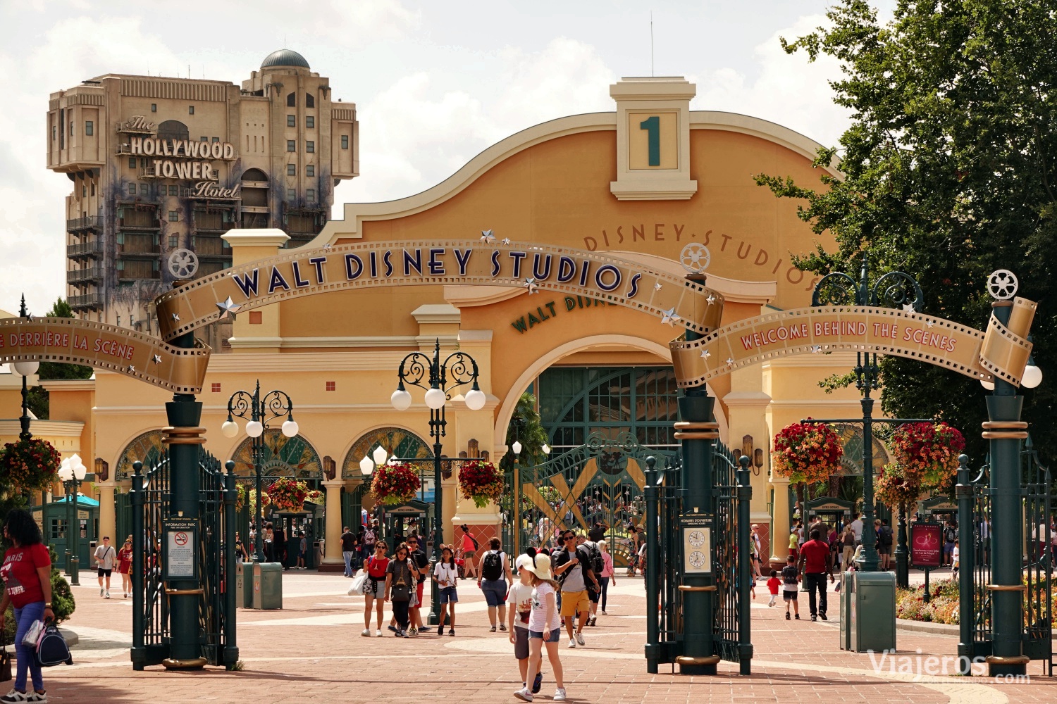 Entrada a Disney Studios