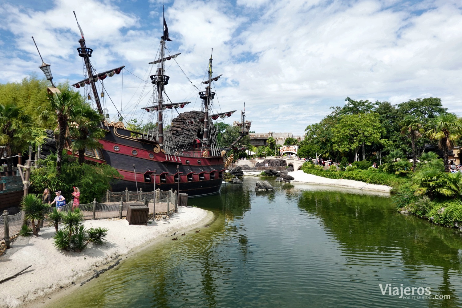 Barco pirata en Adventureland