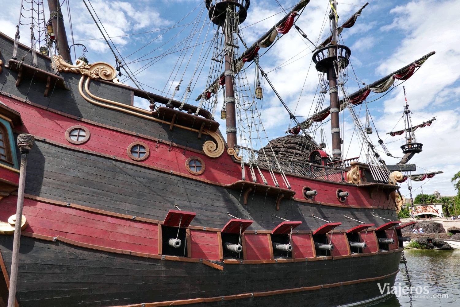 Barco pirata en Adventureland