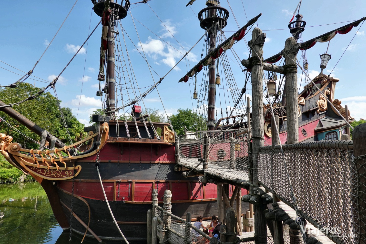 Barco pirata en Adventureland