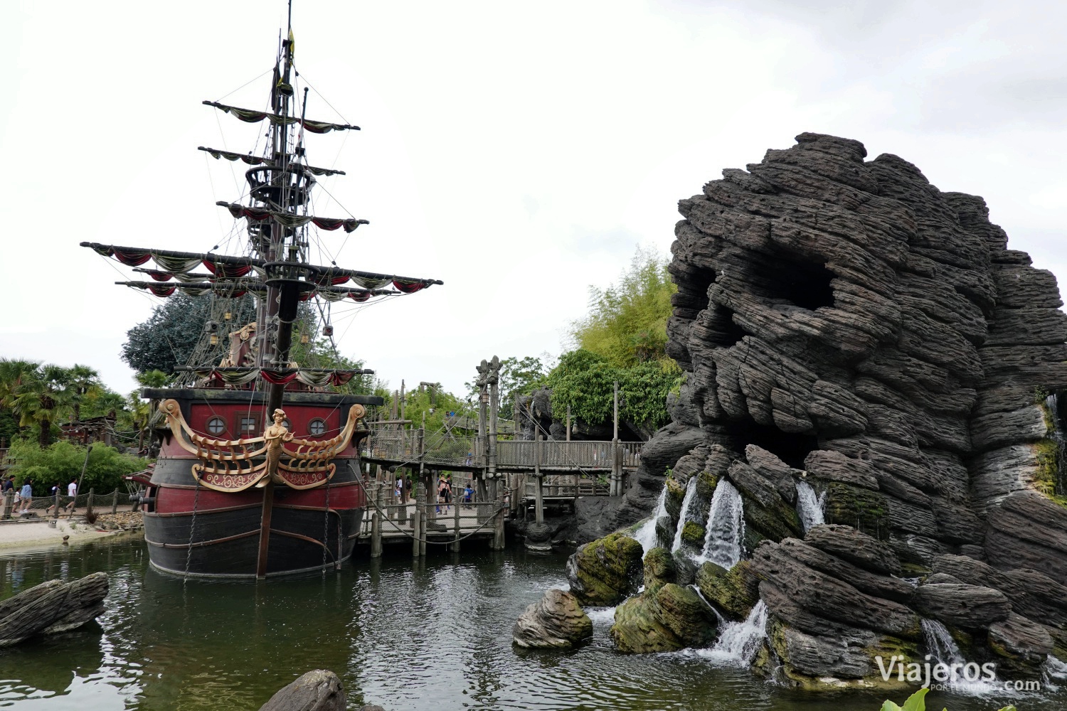 Barco pirata en Adventureland