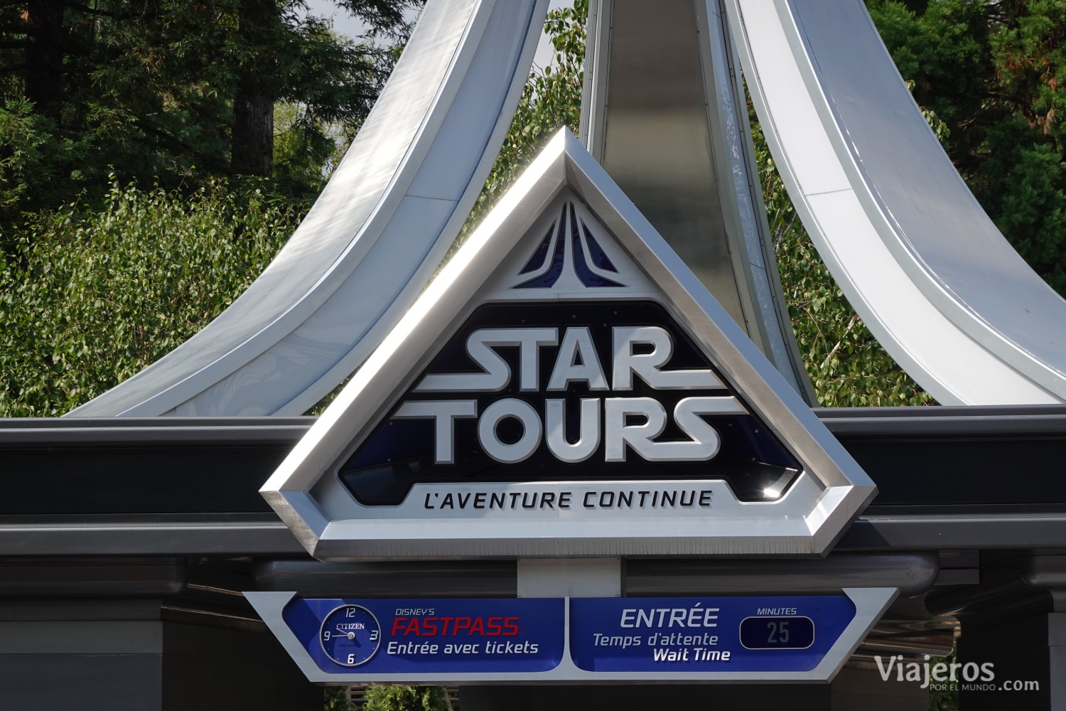 Atracción Star Tours en Discoverland