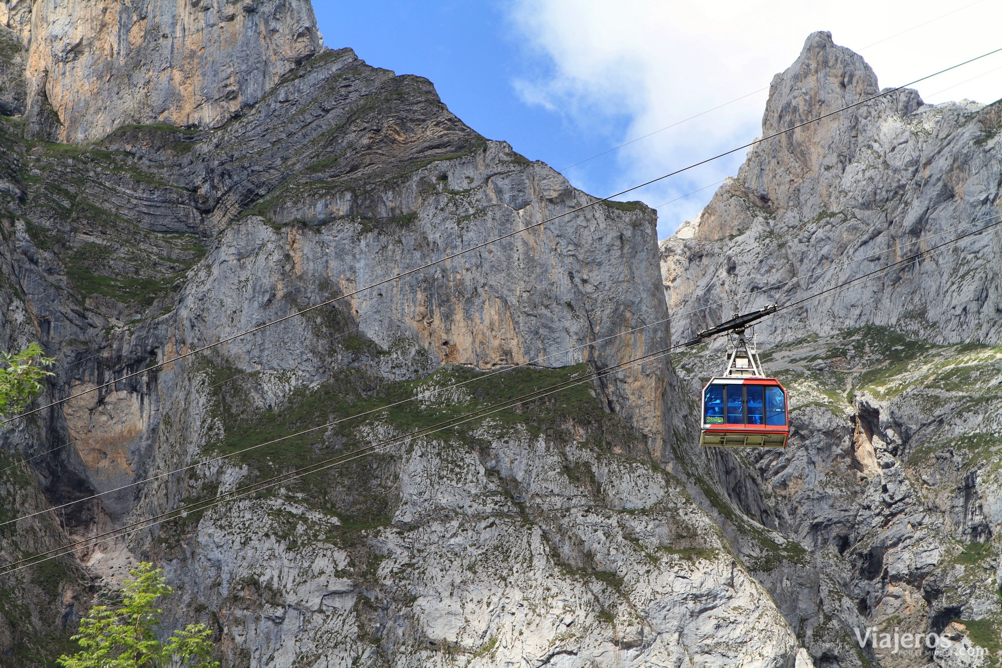 turismo en cantabria teleférico Fuente Dé