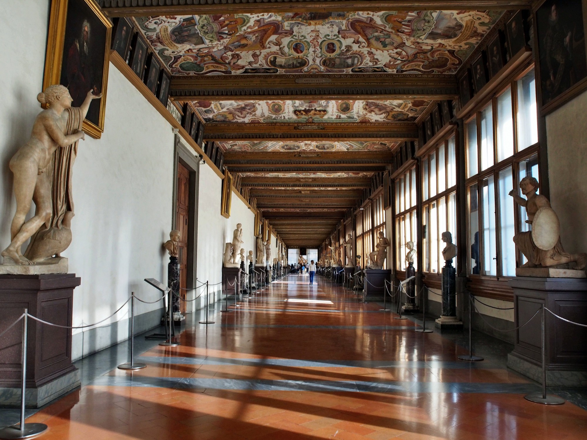 qué ver en Florencia Galería Uffizi