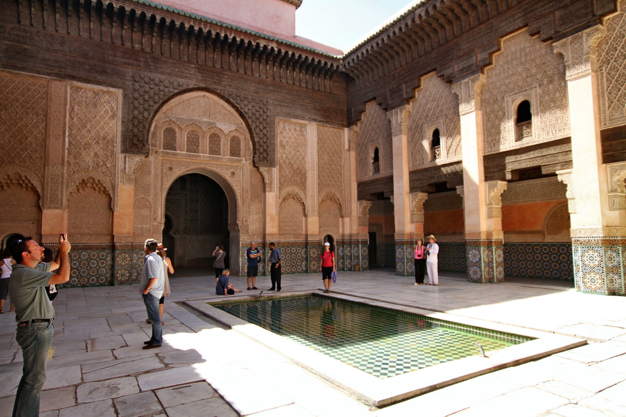 que ver en Marrakech madraza de Ben Youssef