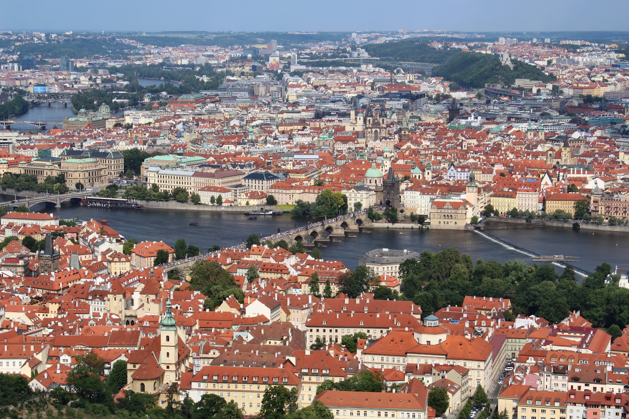 qué ver en Praga Torre de Petrín