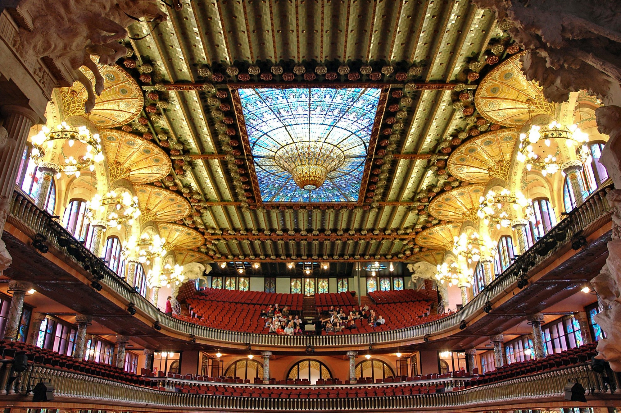 qué ver en Barcelona Palaus de la Música Catalana