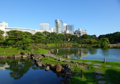 Jardines Hamarikyu, parque público en Tokio