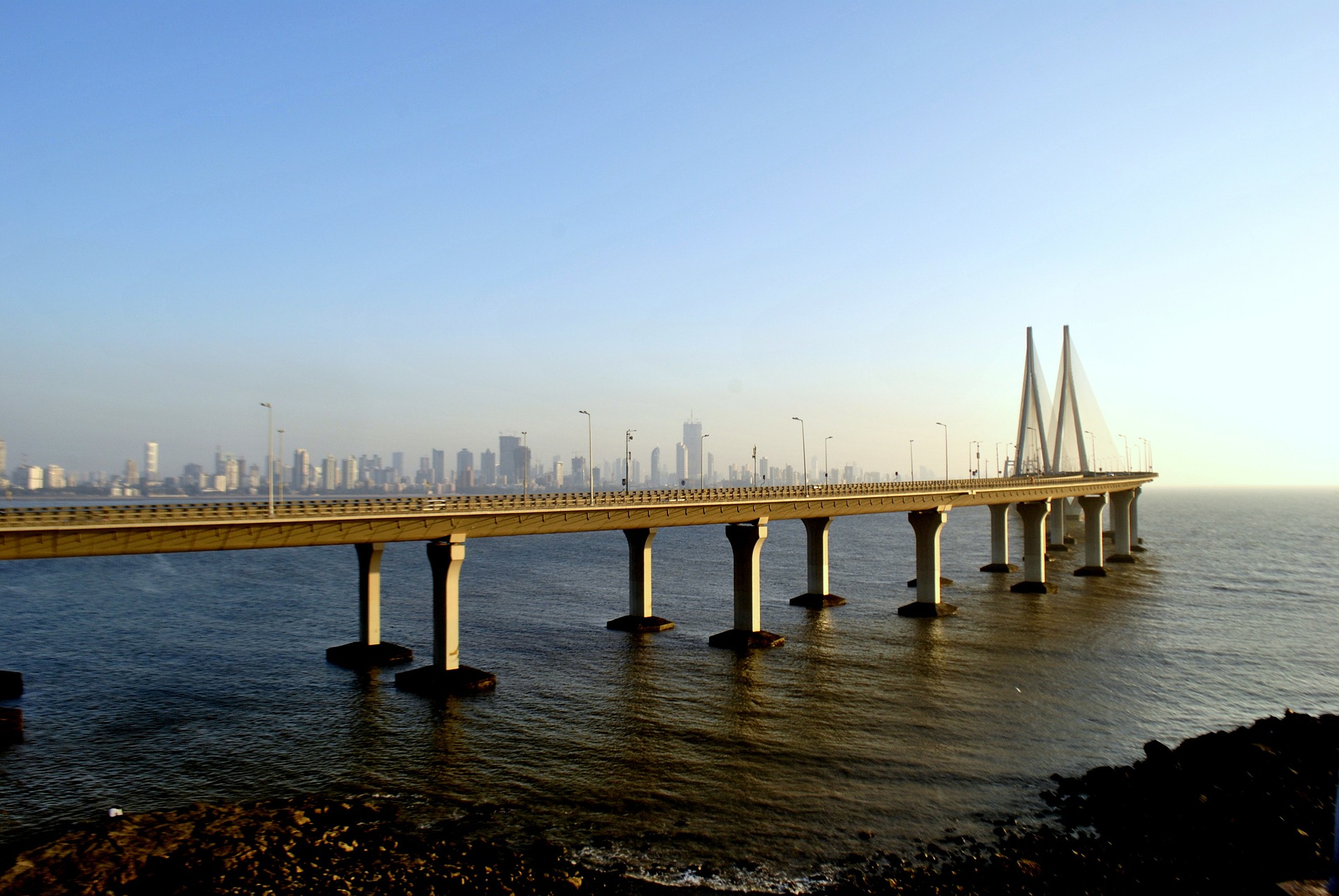 qué ver en Mumbai Puente Bandra