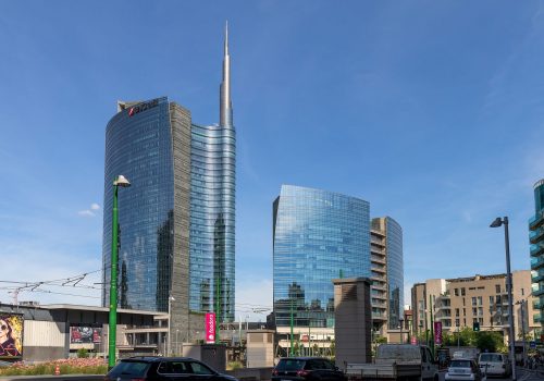Piazza Gae Aulenti, Milán