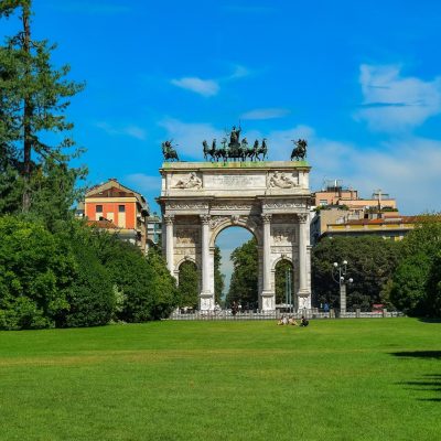 Parque Sempione, pulmón de Milán