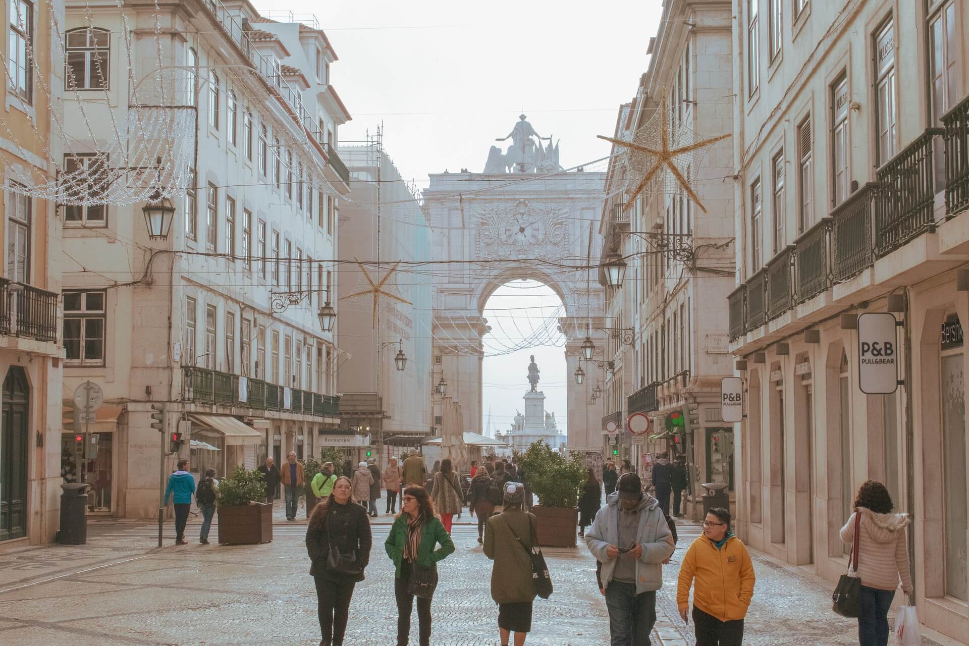 Barrio de la Baixa, Lisboa - Viajeros por el Mundo