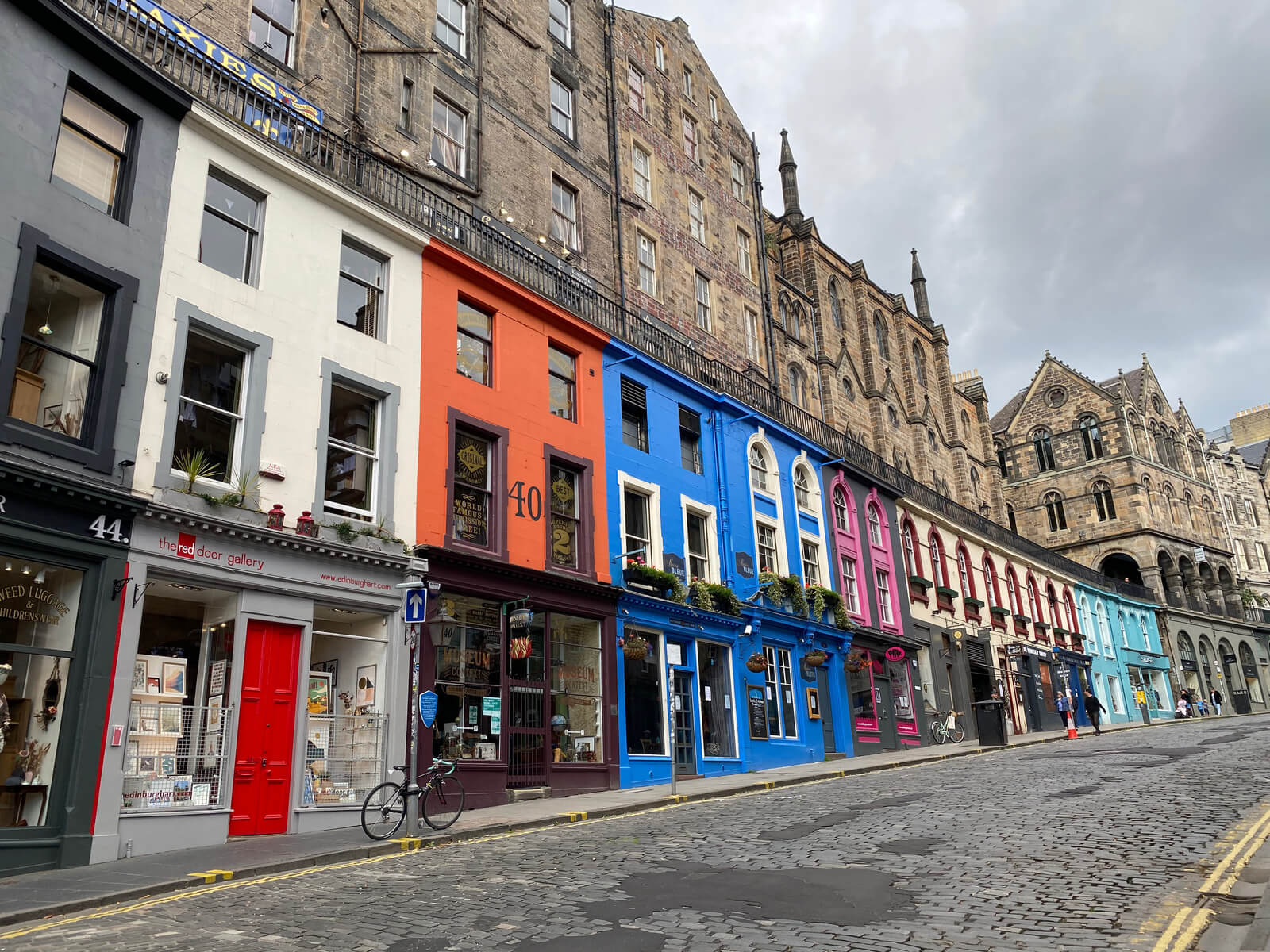 Victoria Street, Edimburgo - Viajeros por el Mundo