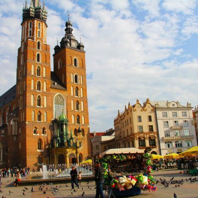 Plaza del mercado, Cracovia