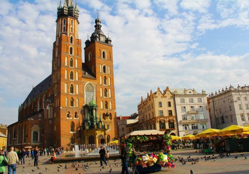 Plaza del mercado, Cracovia