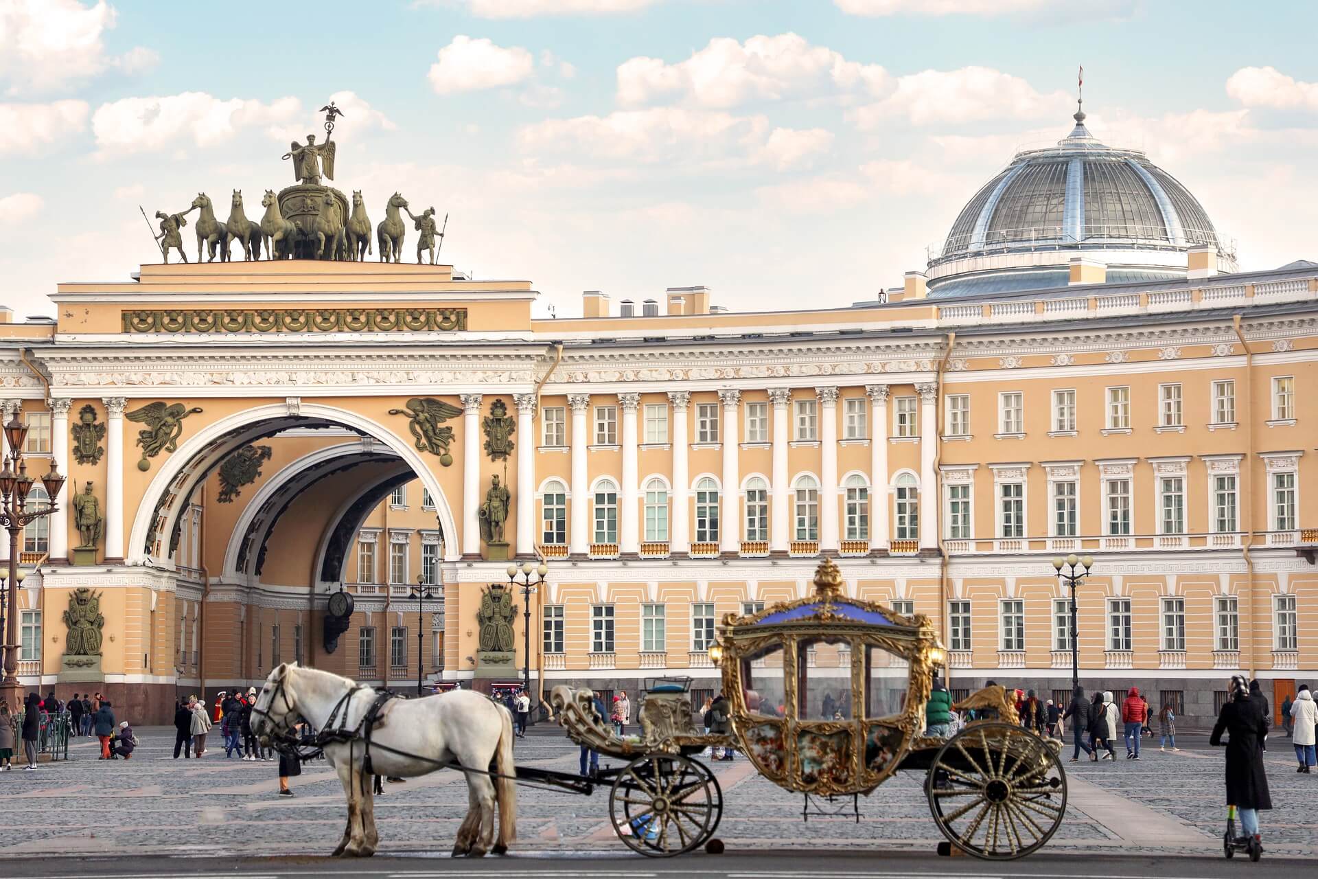 Edificio del Estado Mayor, San Petersburgo - Viajeros por el Mundo