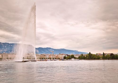 Fuente Jet D’eau, Ginebra