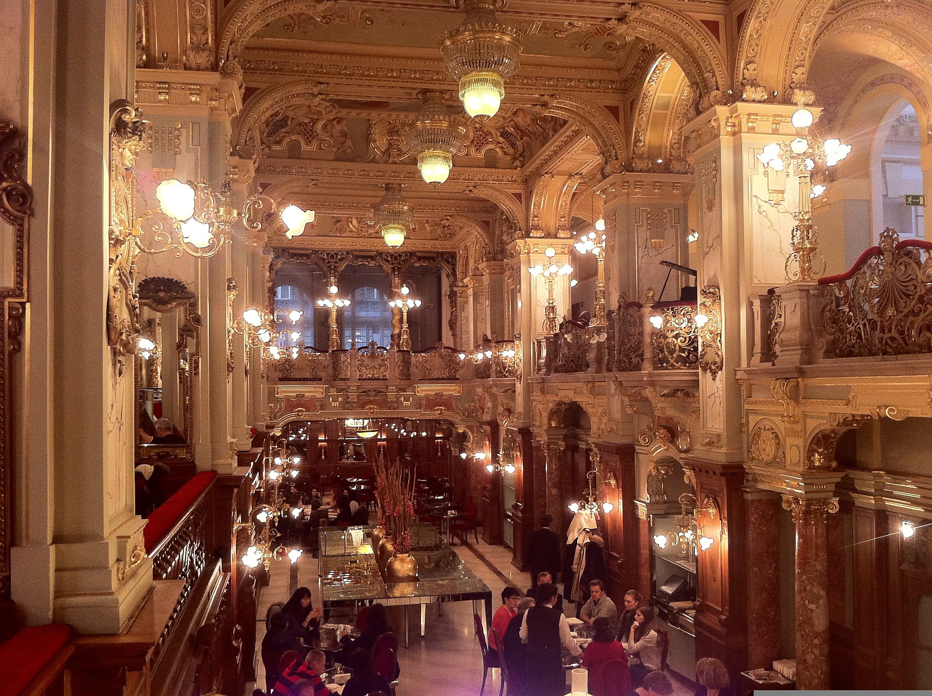 cuáles son las cafeterías de Budapest